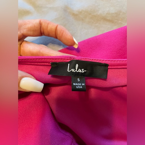 Keeper of My Heart Magenta One-Shoulder Maxi Dress - Picture 3 of 6